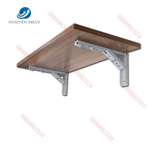 Bản lề gập tay gạt thép sơn tĩnh điện - bản lề gập ke gấp bàn treo tường thông minh - phụ kiện bàn gấp treo tường