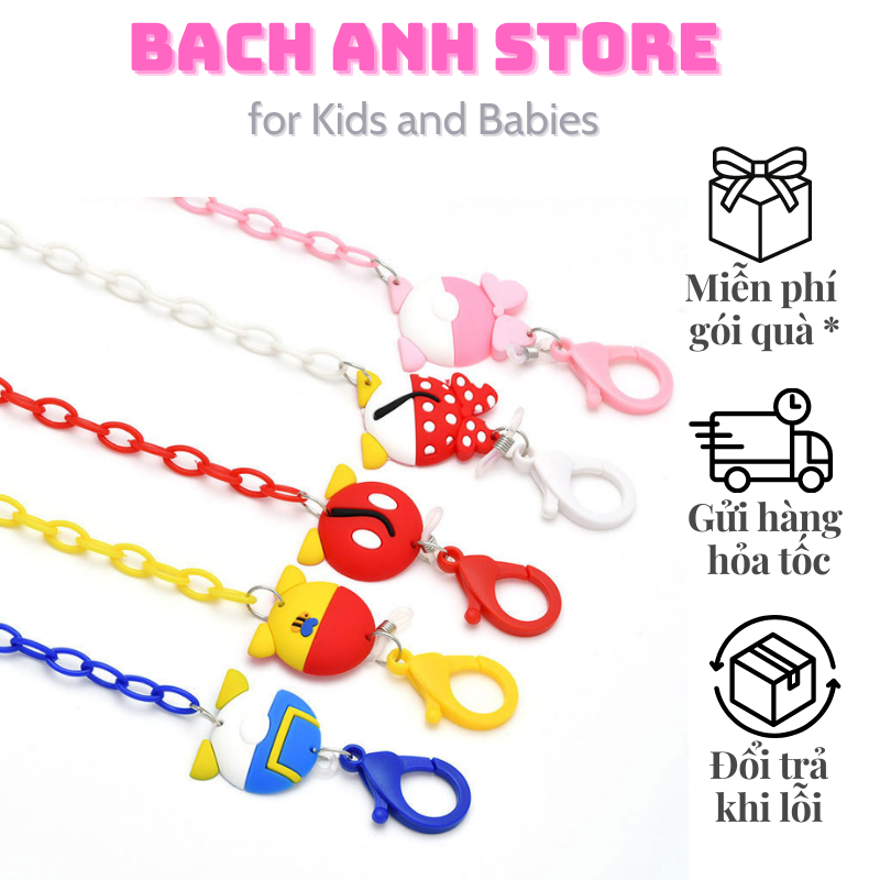 Dây đeo dây giữ khẩu trang mắt kiếng chống thất lạc hoạt hình