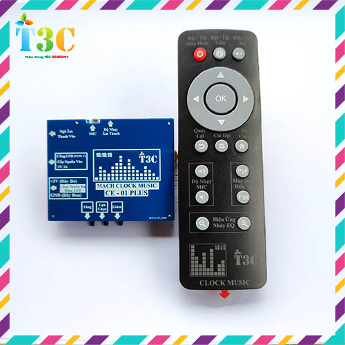 Đồng Hồ Nháy Theo Nhạc Clock Music CE01-Plus