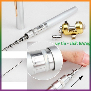 Bộ Cần Câu Bút Mini Cực Hot 1m 1m6 - Full Đủ Phụ Kiện Câu - Có Hàng
