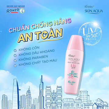 Kem Chống Nắng Sunplay Skin Aqua Silky White