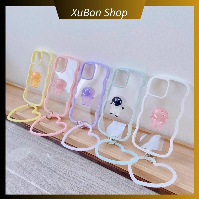 Ốp phi hành gia viền lượn sóng kèm dây đeo