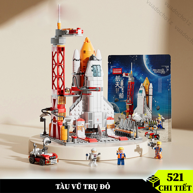 Đồ chơi lắp ráp lego Tàu Vũ Trụ 521 chi tiết