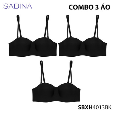 Combo 3 Áo Lót Cúp Ngang Mút Vừa Có Gọng Màu Trơn Doomm Soft Doomm Body Bra By Sabina SBXH4013 (Giống NBH23004)