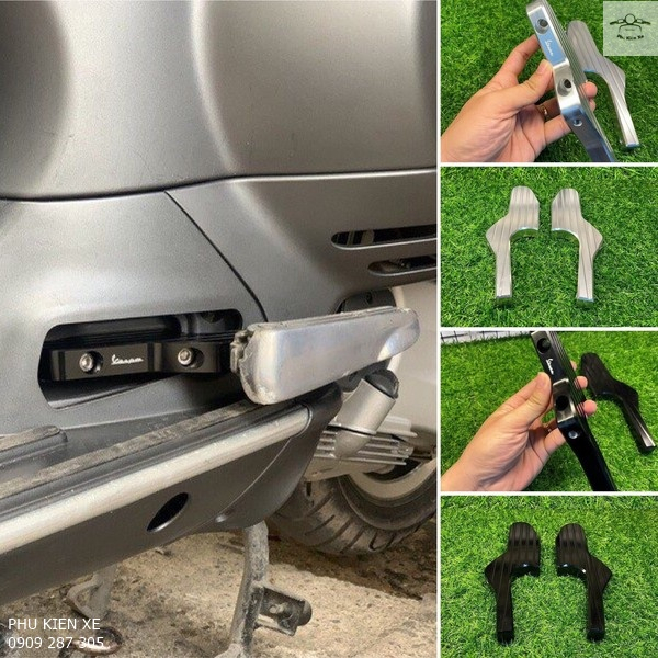 Gác Chân Nối Dài Chất Lượng Cao Cho Các Dòng Vespa GTS GTV