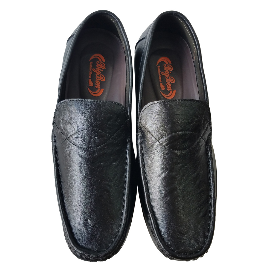 Giày Mọi Nam Da Bò Thật BIGBEN Cao Cấp GM253