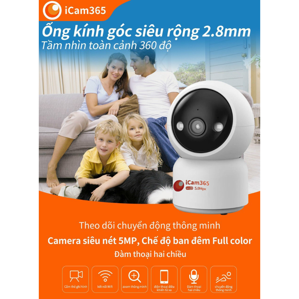 Camera Wifi Yoosee 2 Mắt 4.0MPX Q30 - Siêu Nét 2K , Loa Kép Công Suất Lớn, Đèn Cảnh Báo - Bảo Hành 12 Tháng
