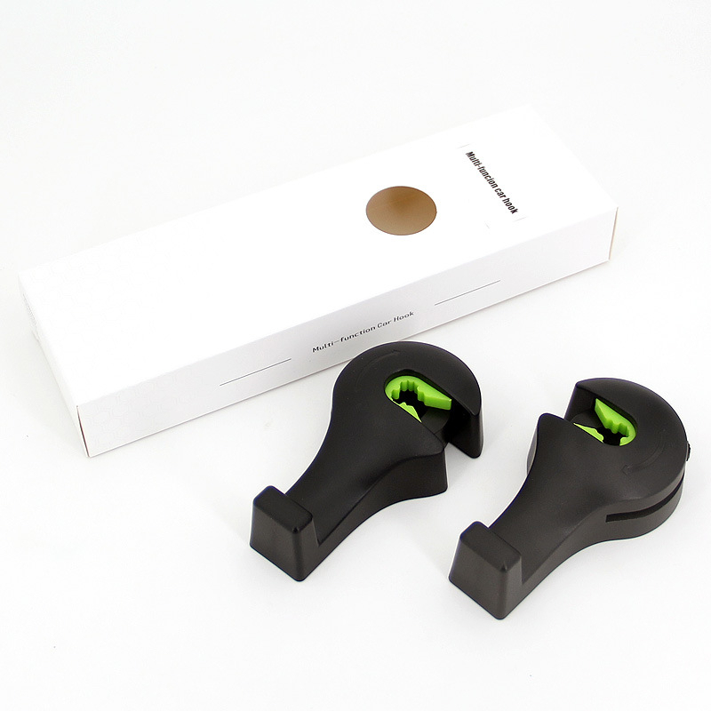 Set 2 móc treo đồ trên ô tô gài trước sau ghế thiết kế chắc chắn cao cấp Meorihome