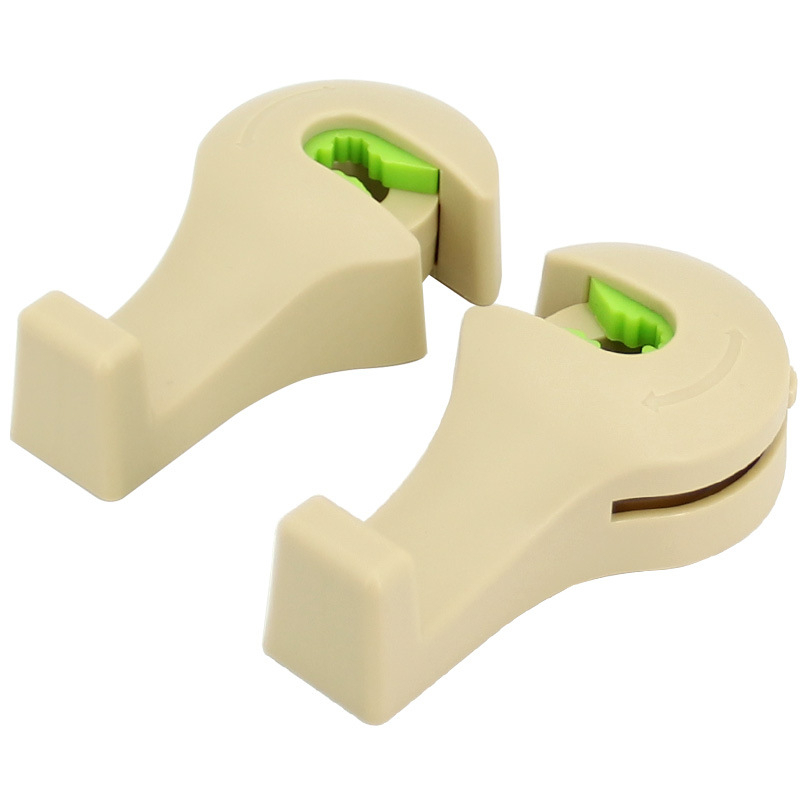 Set 2 móc treo đồ trên ô tô gài trước sau ghế thiết kế chắc chắn cao cấp Meorihome