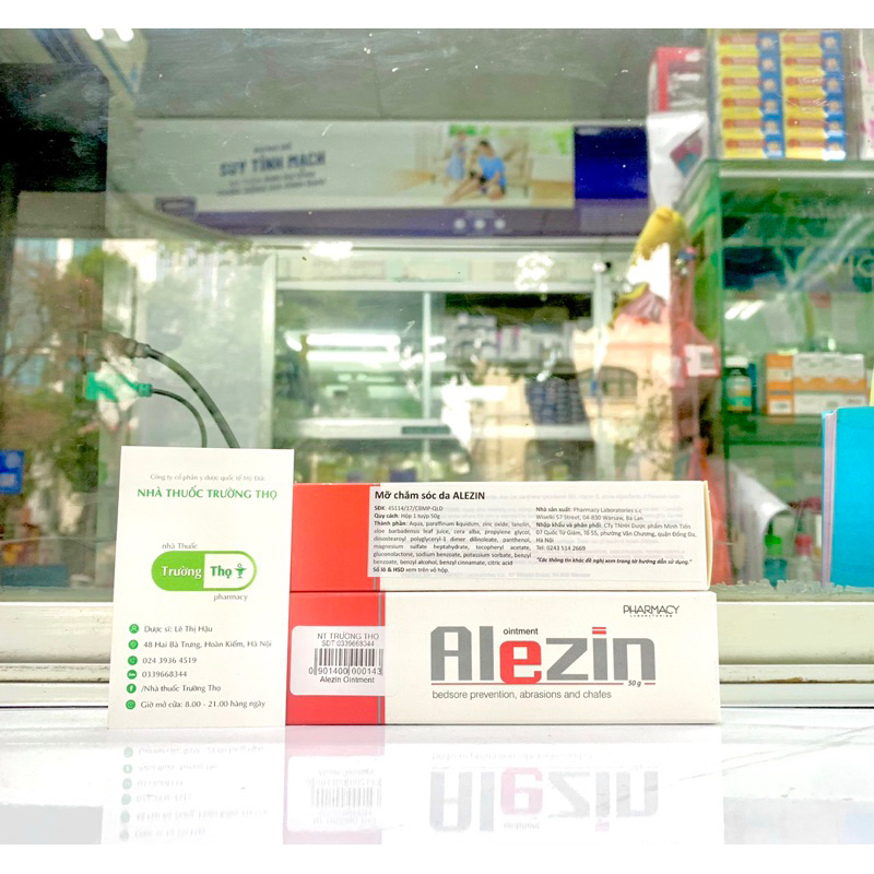 KEM HĂM TÃ, CHÀM DA CHO BÉ ALEZIN