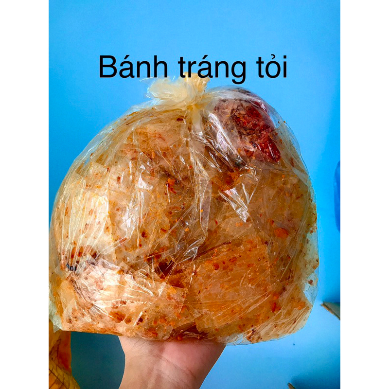 Bánh tráng tỏi không cay