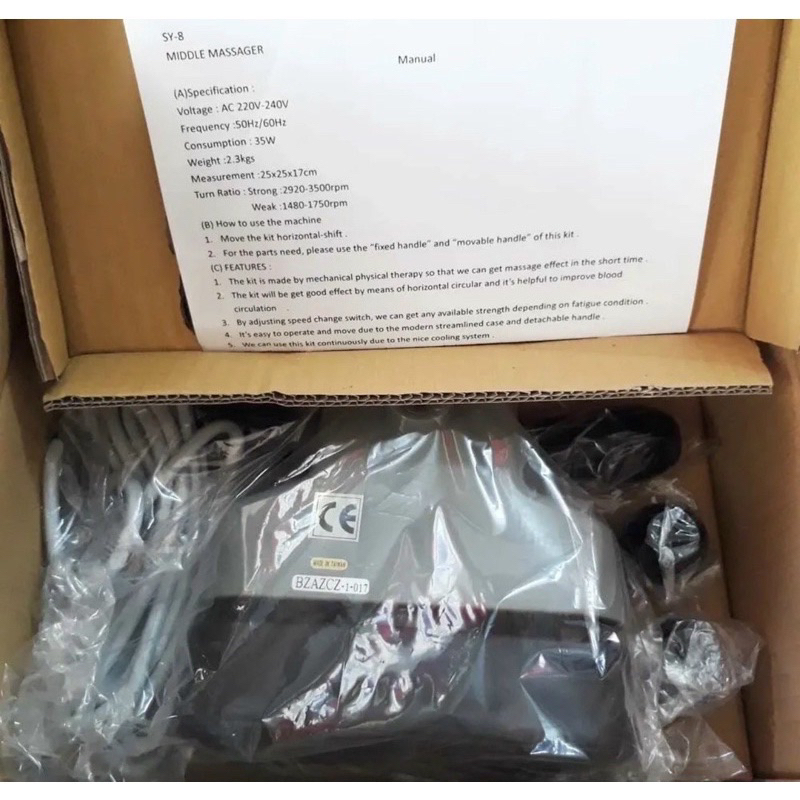 MÁY MASSAGE ĐẦU BÒ - TAWAN TOÀN THÂN