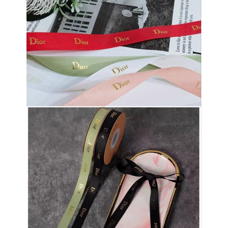 Ruybang gân 2cm chữ vàng