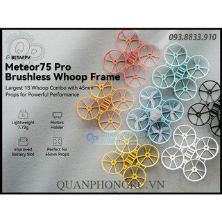Betafpv meteor75 pro 1s micro brushless whoop frame