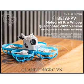 Betafpv meteor65 pro 1s brushless whoop quadcopter serial elrs 2.4g / spi frsky