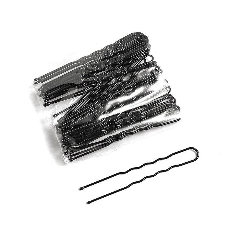 Set 20/50 kẹp chữ U bới tóc màu đen tiện lợi dễ dùng,Nunam shop
