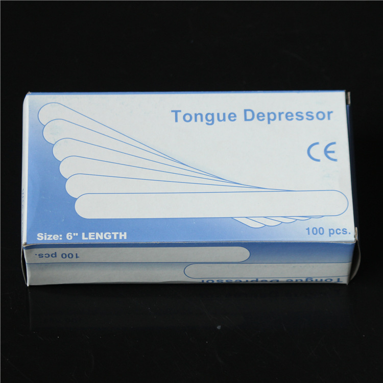 Que gỗ đè lưỡi Wax Lông làm kem 100c