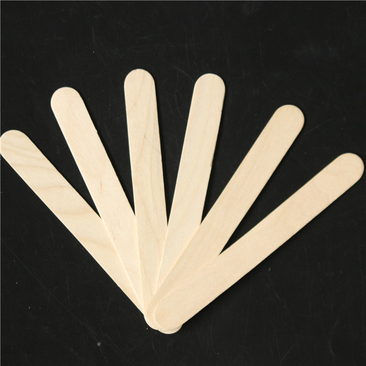 Que gỗ đè lưỡi Wax Lông làm kem 100c