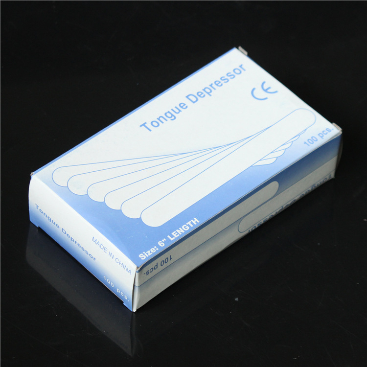 Que gỗ đè lưỡi Wax Lông làm kem 100c