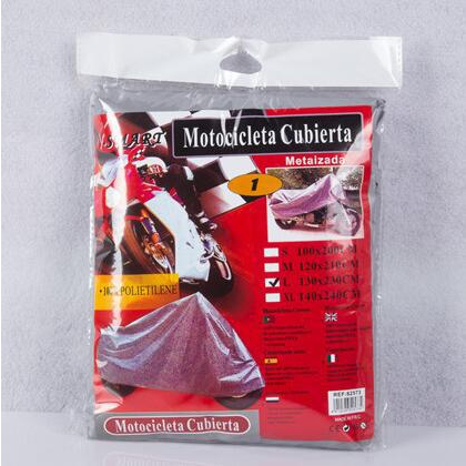 Trùm che xe máy, Bạt phủ ngoài xe máy bảo vệ xe khỏi nắng mưa bụi kích cỡ XL 140*240CM - Hội quán Phượt XTU khuyên dùng