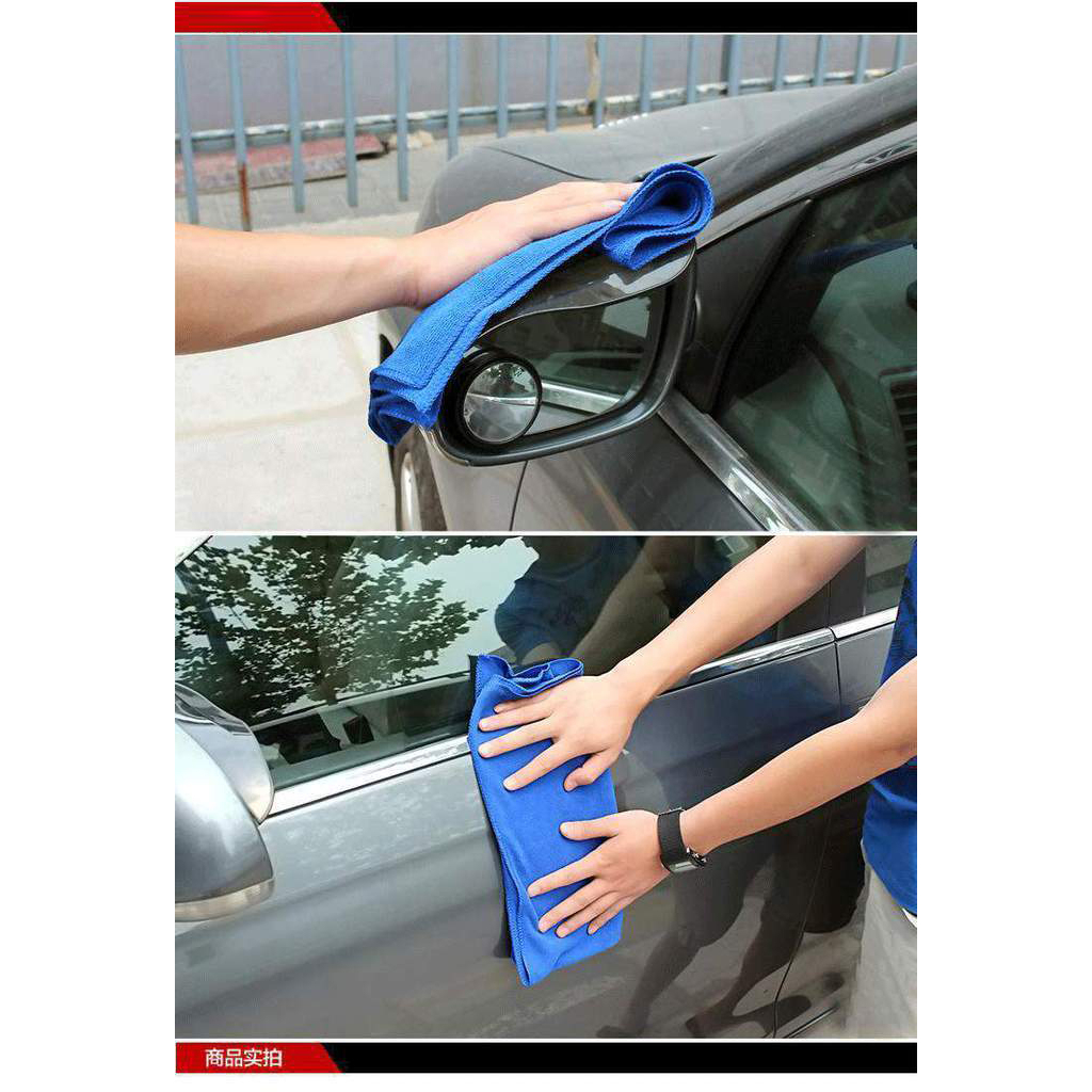 Khăn lau xe ô tô, xe máy GIÁ SIÊU RẺ, cỡ lớn 30*70cm - chất nhung siêu mềm siêu thấm không đổ lông dễ dàng giặt sạch XTU