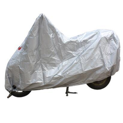 Trùm che xe máy, Bạt phủ ngoài xe máy bảo vệ xe khỏi nắng mưa bụi kích cỡ XL 140*240CM - Hội quán Phượt XTU khuyên dùng