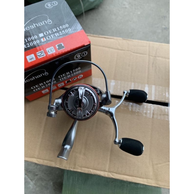 Máy câu cá tay quay đôi chuyên lure