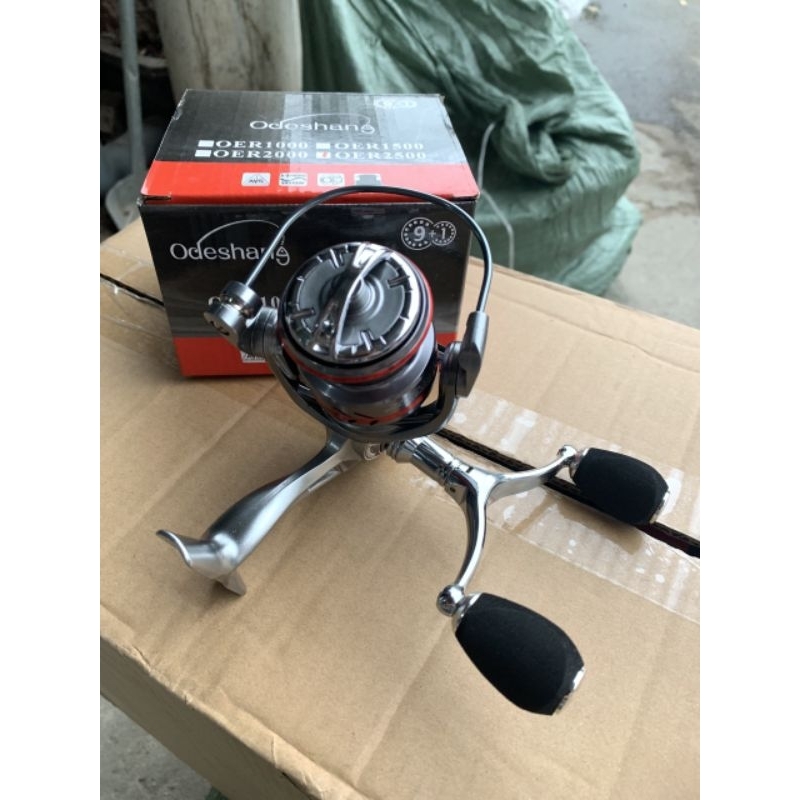 Máy câu cá tay quay đôi chuyên lure