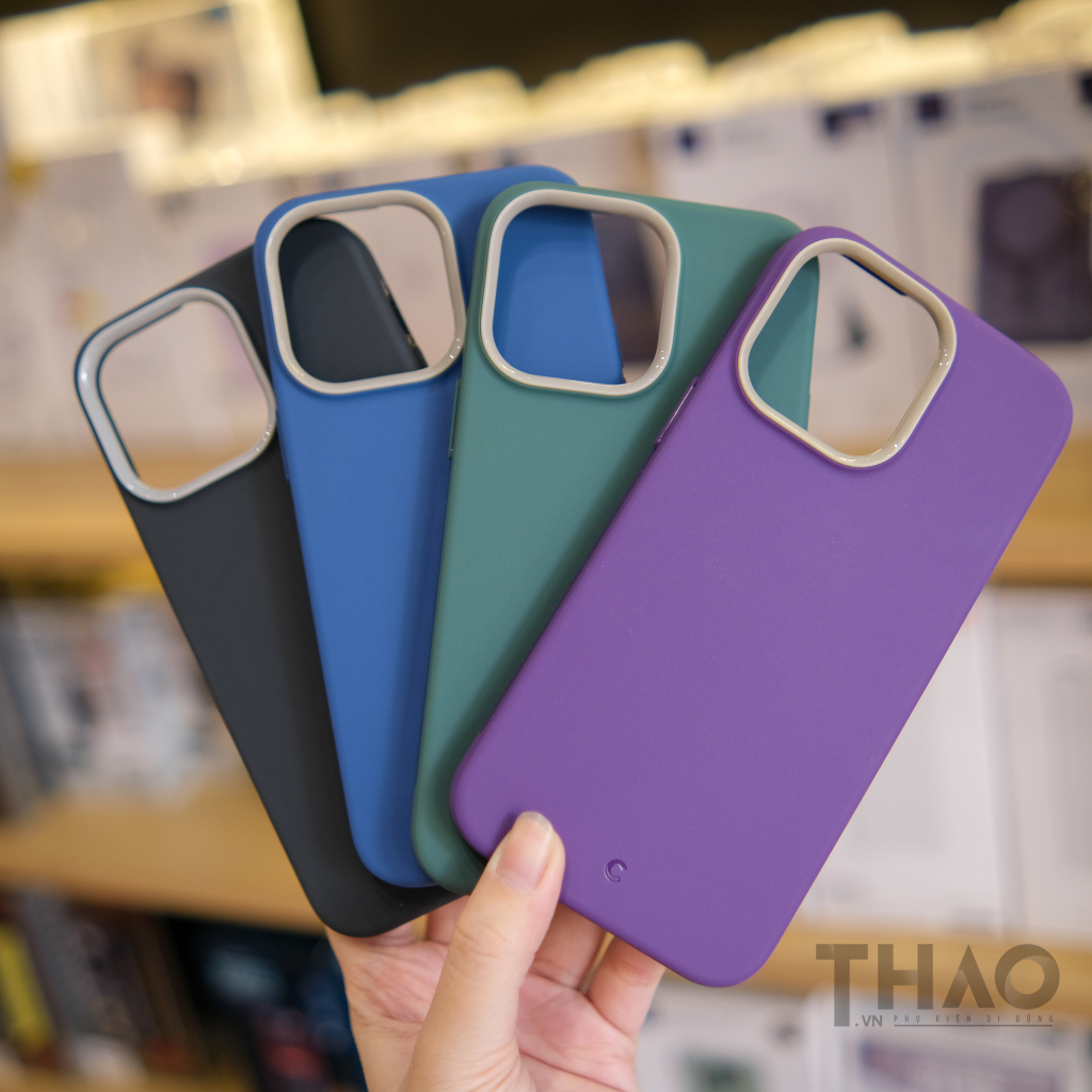 Ốp Spigen Cyrill UltraColor Mag hỗ trợ sạc không dây