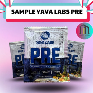 Sample Yava Pre Workout - Gói nhỏ Tăng sức manhjk dùng thử 10G