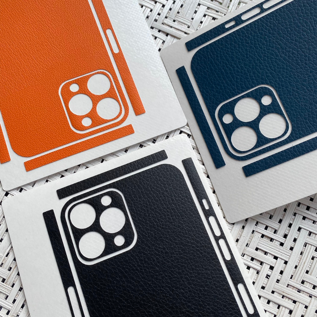 Dán skin iphone full viền cao cấp, Miếng dán điện thoại vân da 3M bảo vệ camera ip 12/13/14/15 seris