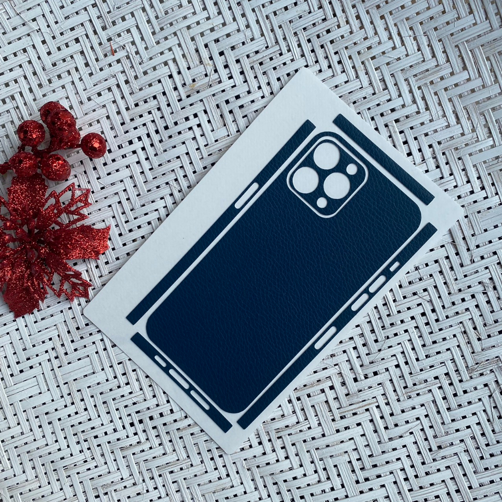 Dán skin iphone full viền cao cấp, Miếng dán điện thoại vân da 3M bảo vệ camera ip 12/13/14/15 seris