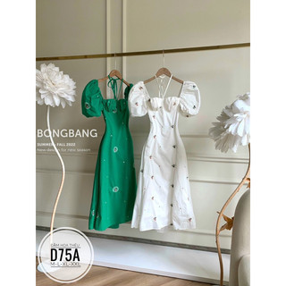 Đầm hoa thêu D75A