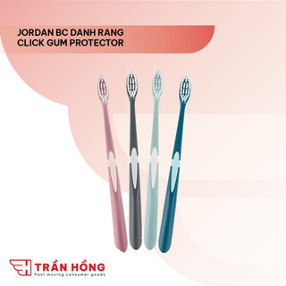 Combo 2 Bàn chải đánh răng Jordan Click Gum Protector