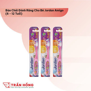 Combo 3 Bàn chải đánh răng cho bé Jordan Amigo
