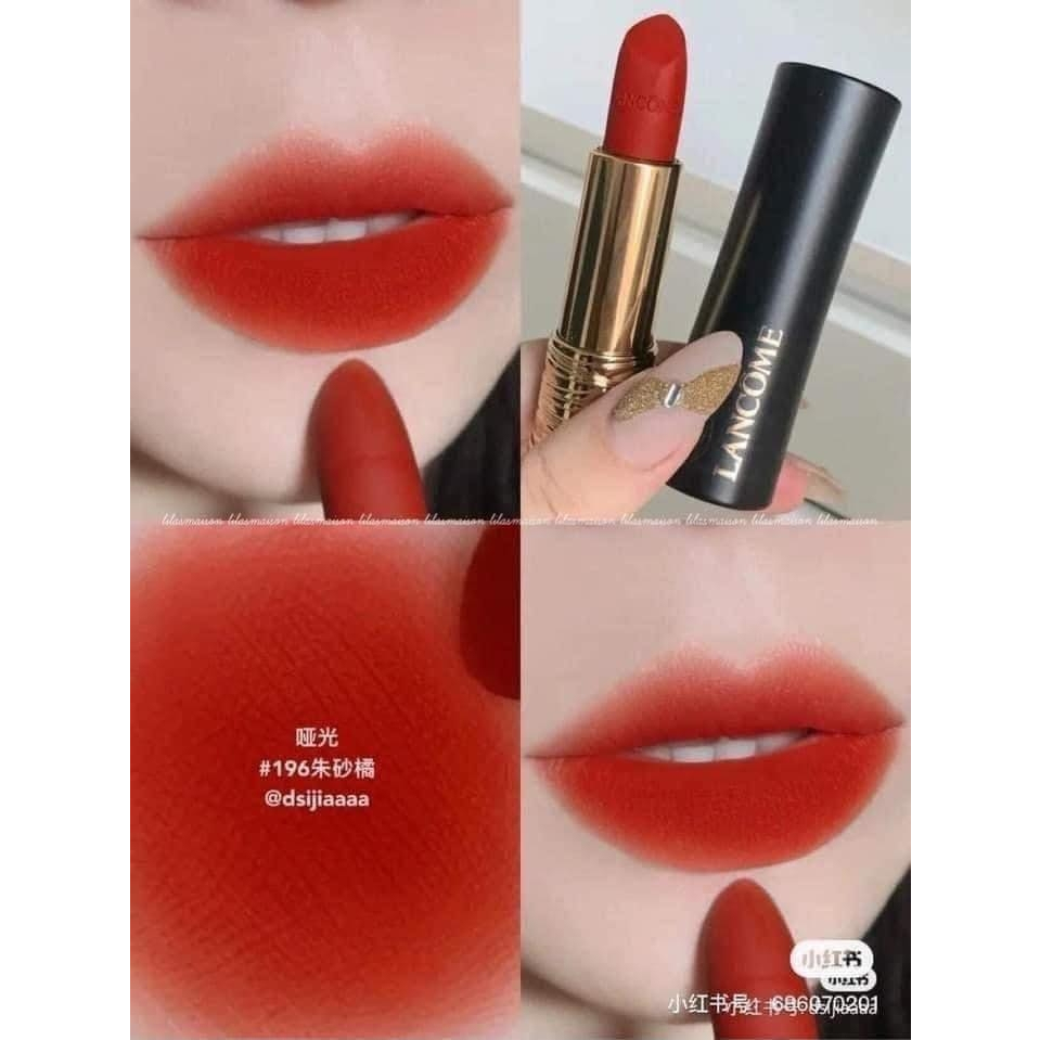 Son kem lì L’Absolu Rouge Drama Ink Full size 6ml, Son Lì Cao Cấp Chính Hãng, Bống cosmestics