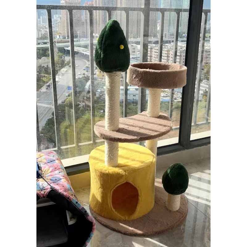 Cattree cao 103cm màu sắc đáng yêu cho mèo