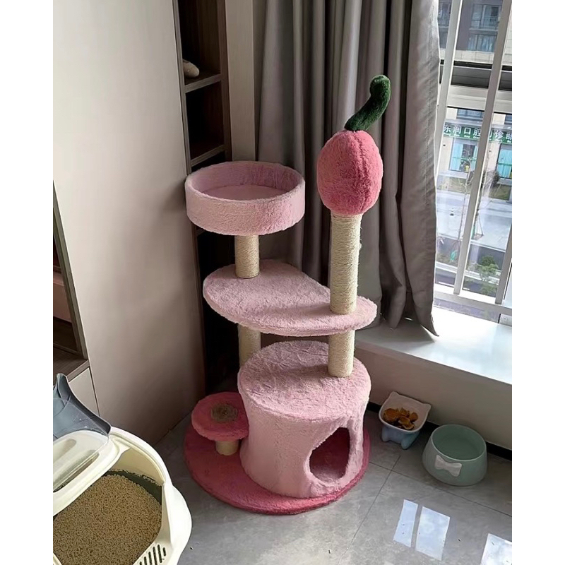 Cattree cao 103cm màu sắc đáng yêu cho mèo