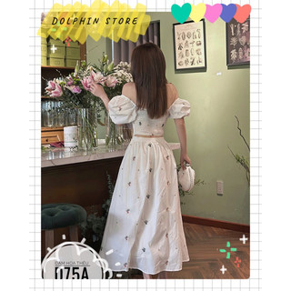 BIGSIZE Đầm hoa bigsize - đầm hở lưng bigsize