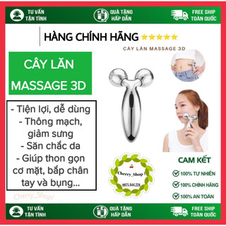 Con lăn matxa, cây lăn massge 3d, con_lăn massage mặt và body 3d
