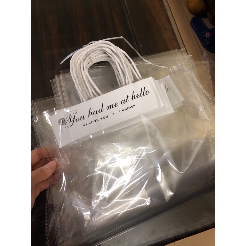 [Combo 10 túi] Túi bóng kính đựng hoa 25 x 45 cm