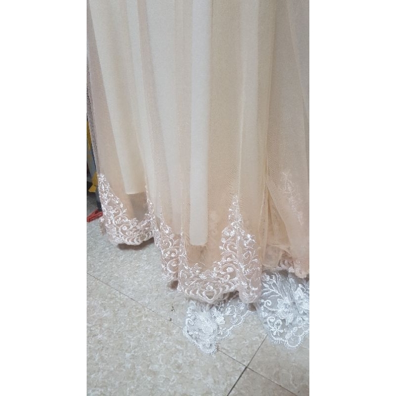 Áo dài cô dâu thanh lý