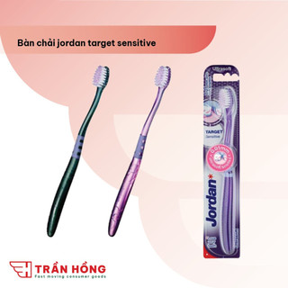 Bộ 3 bàn chải đánh răng Jordan Target Sensitive lông siêu mềm