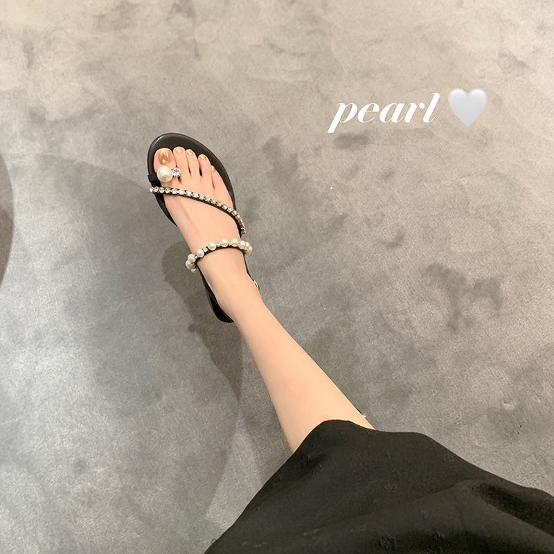 Giày Sandal Da PU Dây Đá Phong Cách Hàn Quốc❤️