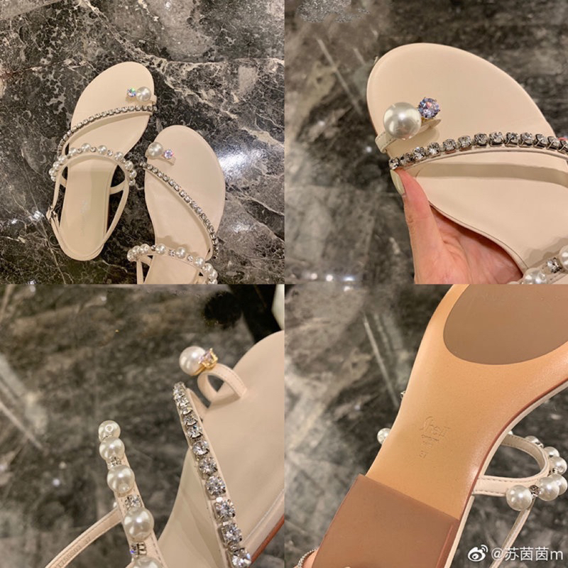 Giày Sandal Da PU Dây Đá Phong Cách Hàn Quốc❤️