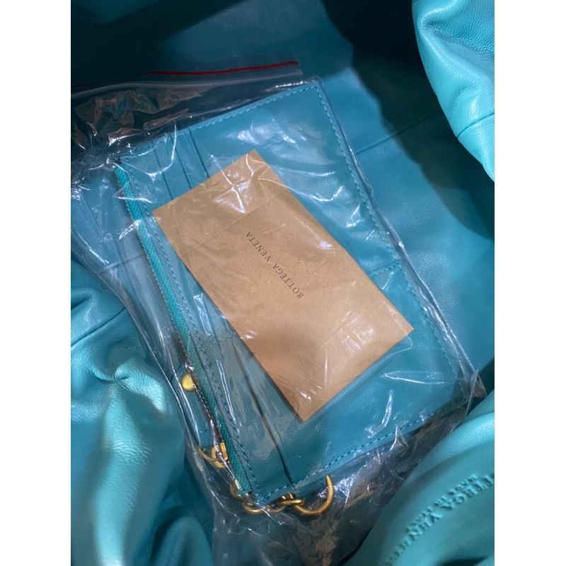 Túi bottega auth da đan kèm ví nhỏ 40cm