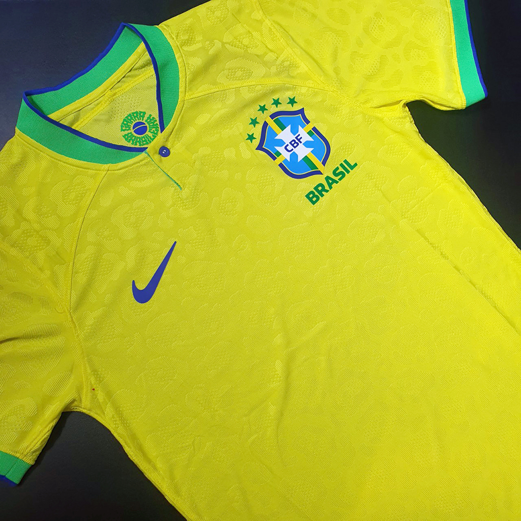 ÁO BÓNG ĐÁ ĐỘI TUYỂN BRAZIL HÀNG THÁI LAN BẢN PLAYER