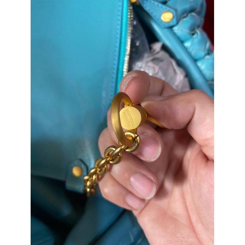 Túi bottega auth da đan kèm ví nhỏ 40cm