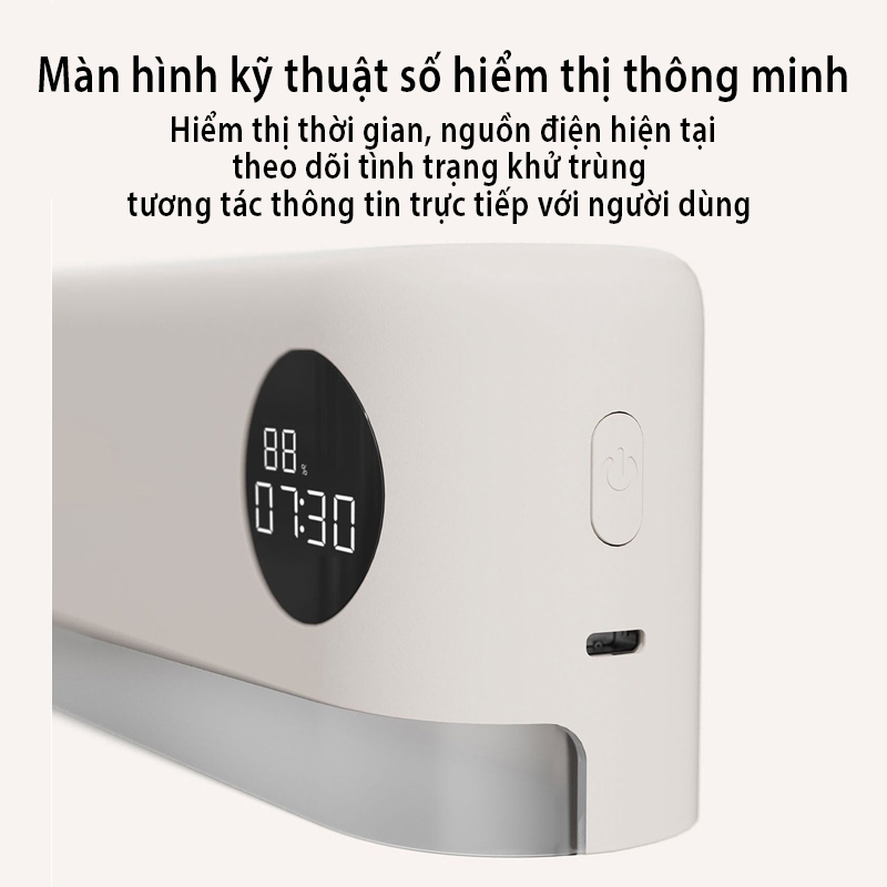 Máy Khử Trùng Bàn Chải Đánh Răng Tự Động SOLOVE 001G Khử Trùng Sạch 99.9% Vi Khuẩn
