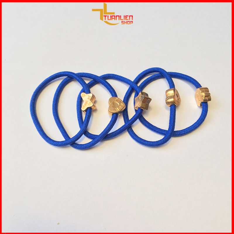 Thun cột tóc luồn hạt nhiều hình dễ thương giá rẻ chất lượng